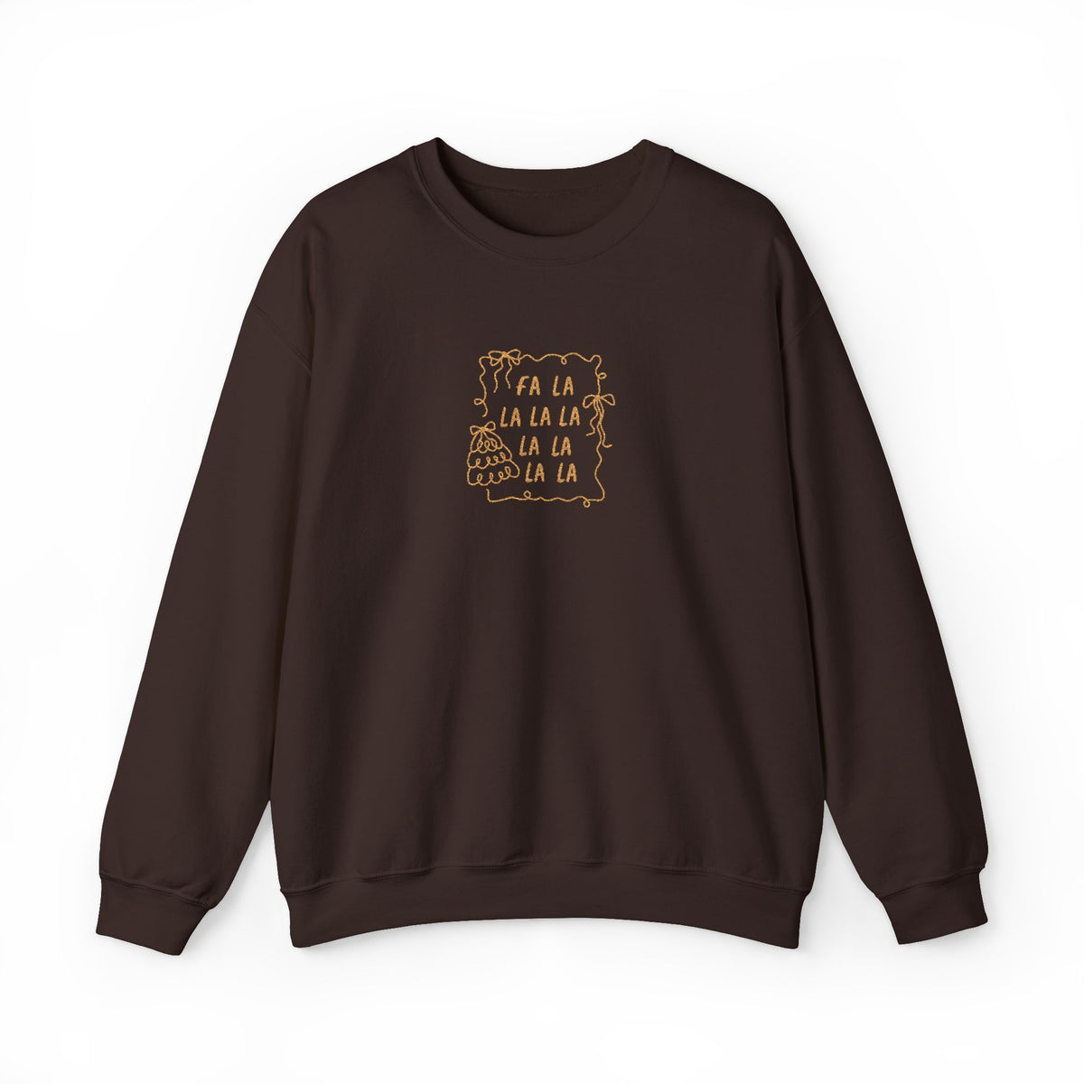 Fa La La Christmas Sweatshirt Gift For Wife Holiday Crewneck Present For Girlfriend Minimal Graphic – product image 7