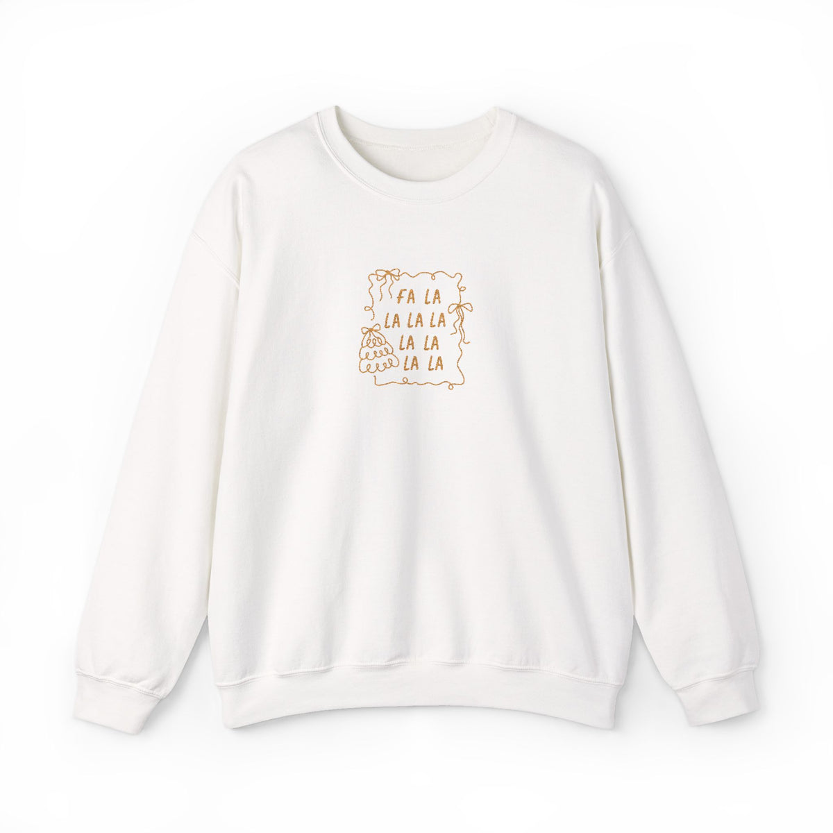 Fa La La Christmas Sweatshirt Gift For Wife Holiday Crewneck Present For Girlfriend Minimal Graphic – product image 8