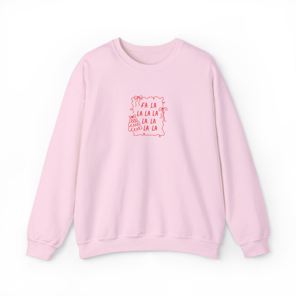 Fa La La Sweatshirt Gift For Wife Holiday Crewneck Seasonal Winter Present For Sister Cottagecore – product image 7