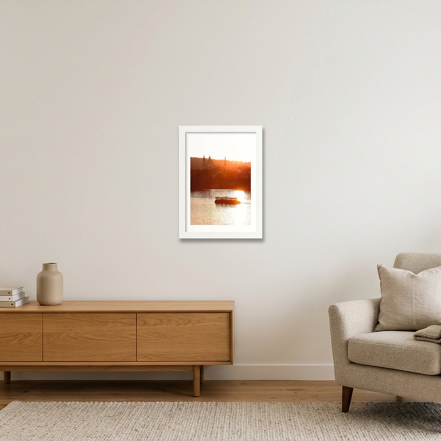 470  — A4 (21×30cm, 8×12") White Frame