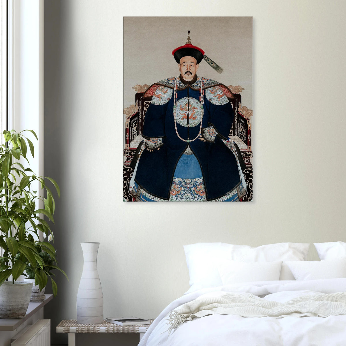 Chinese Imperial Portrait Wall Art Canvas Print Canvas Print wall art image 7