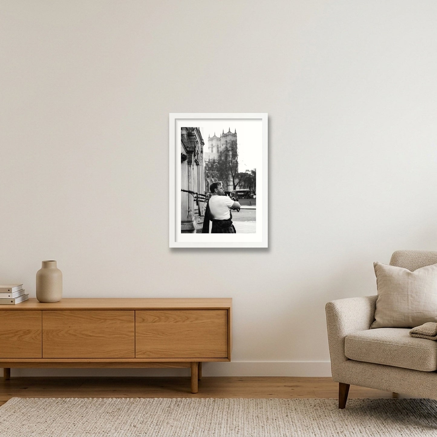 1870 — A3 (30×42cm, 12×17") White Frame