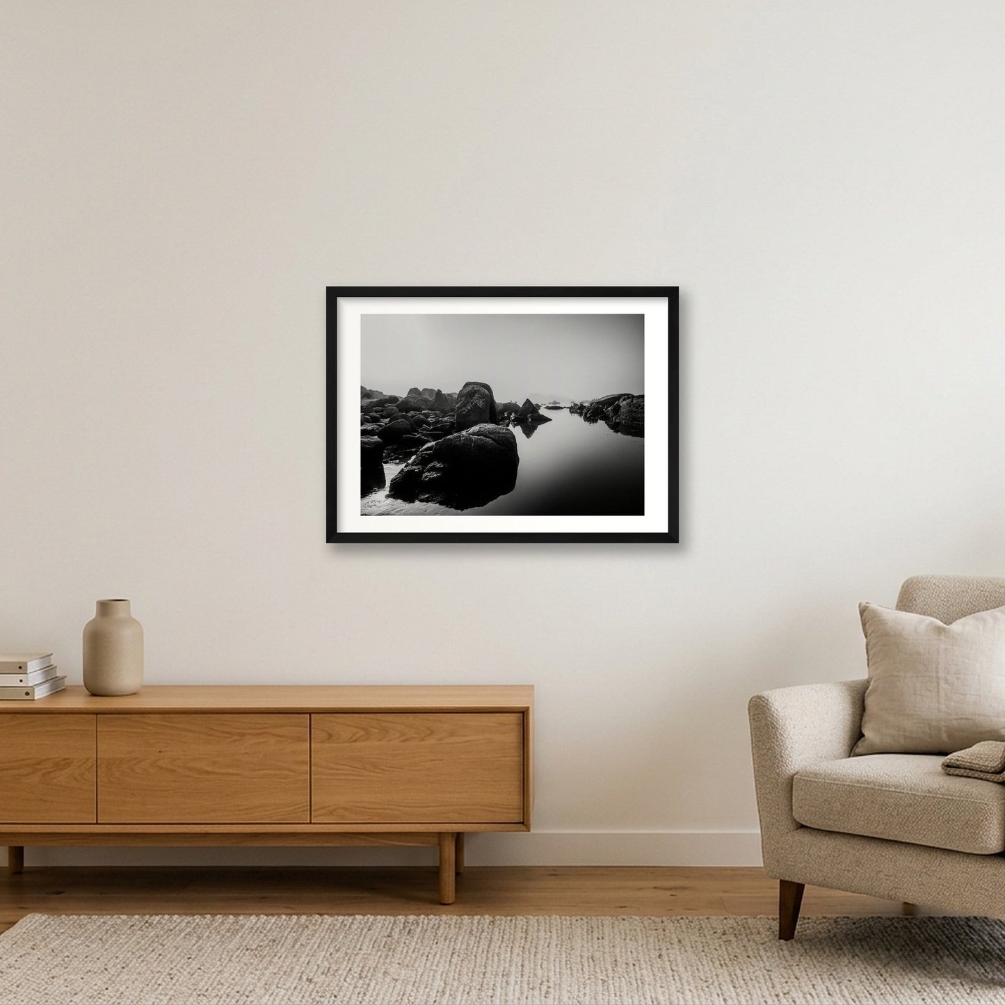 428 — 59×42cm, 23×17" Black Frame