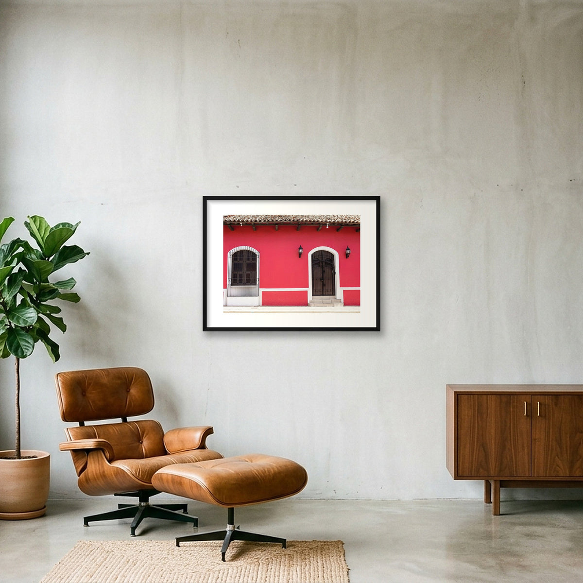 1380 — 80×60cm, 31×24" Black Frame