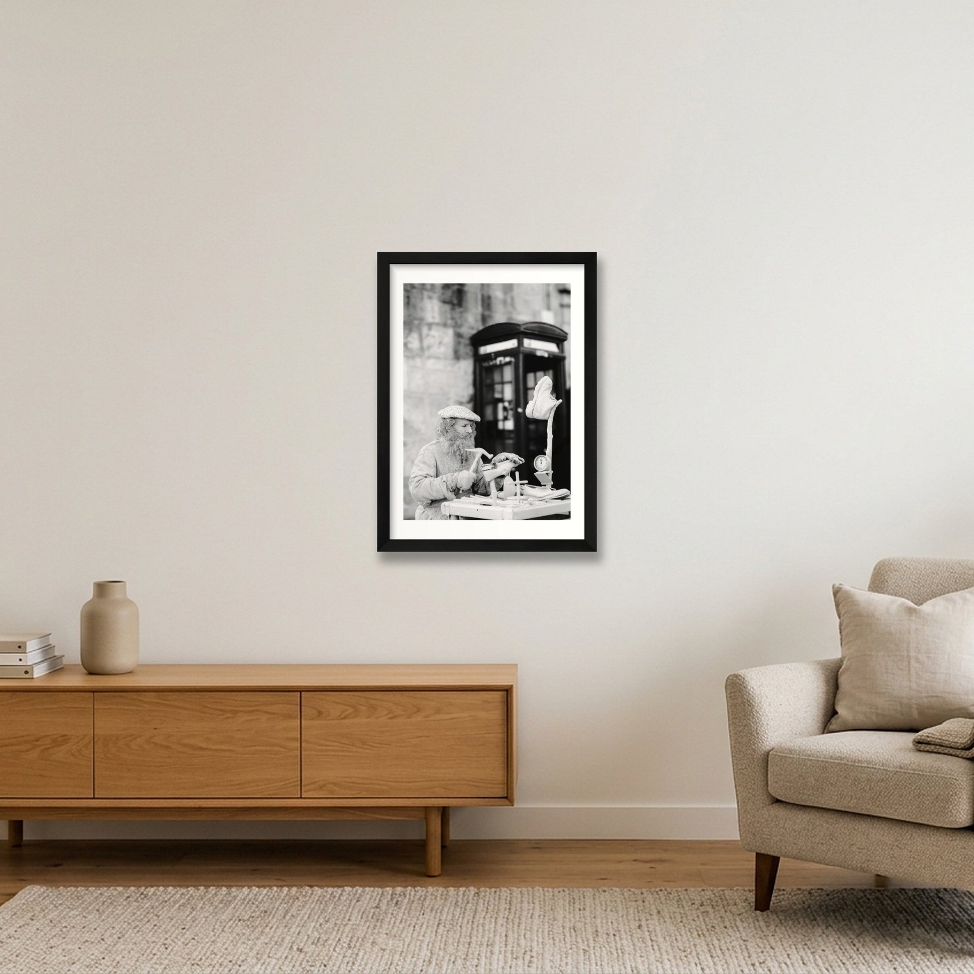 434  — A3 (30×42cm, 12×17") Black Frame
