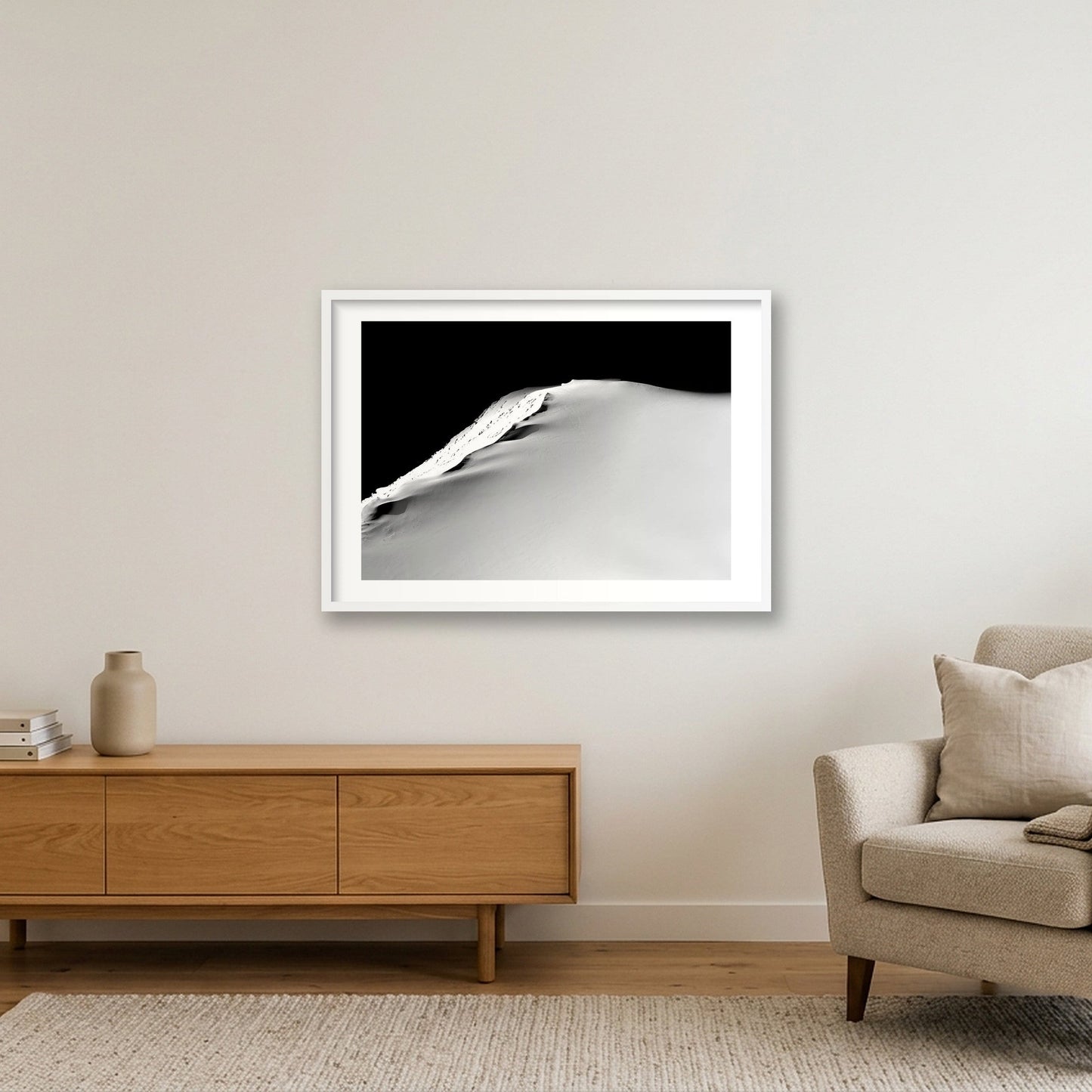 30 — 84×59cm, 33×23" White Frame