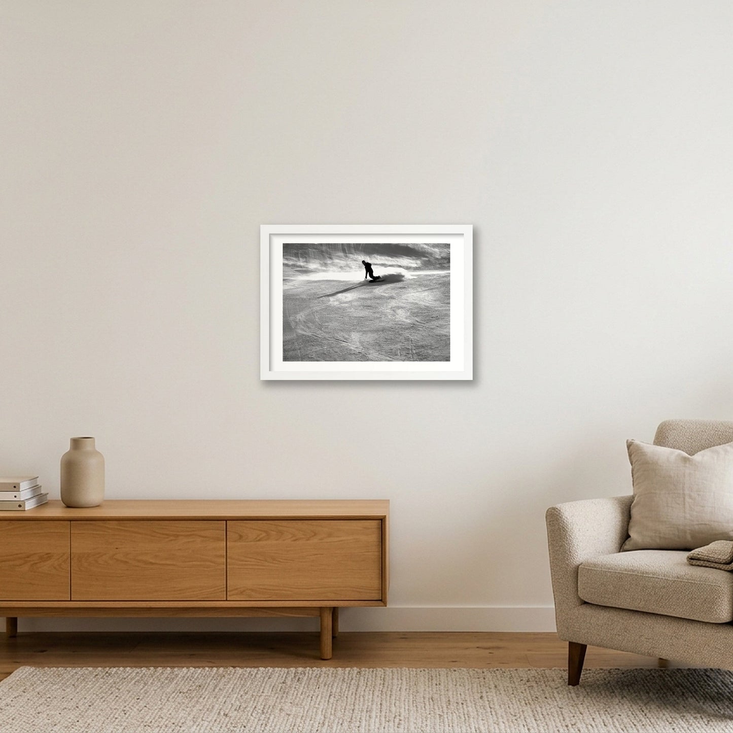 453 — A3 (42×30cm, 17×12") White Frame