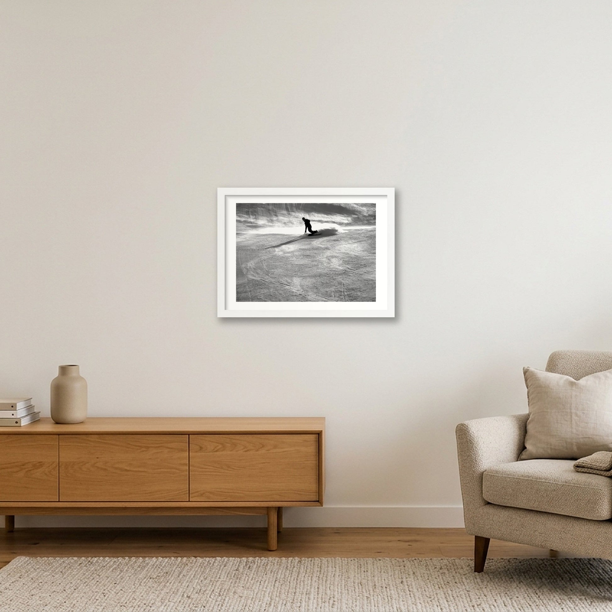 453 — A3 (42×30cm, 17×12") White Frame