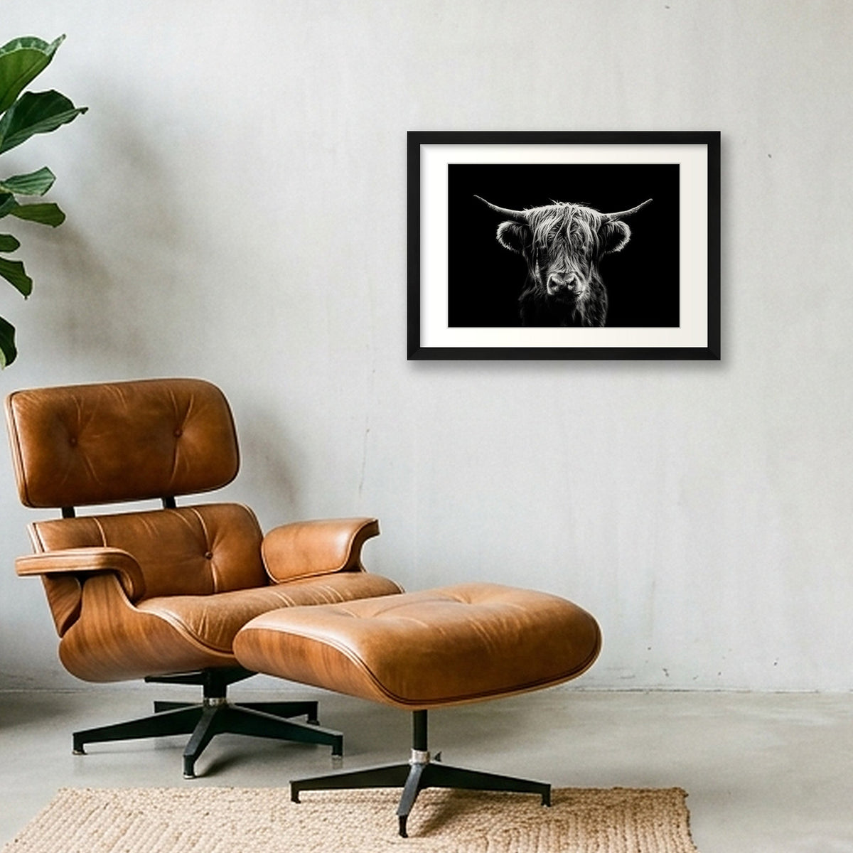 107  — A3 (42×30cm, 17×12") Black Frame
