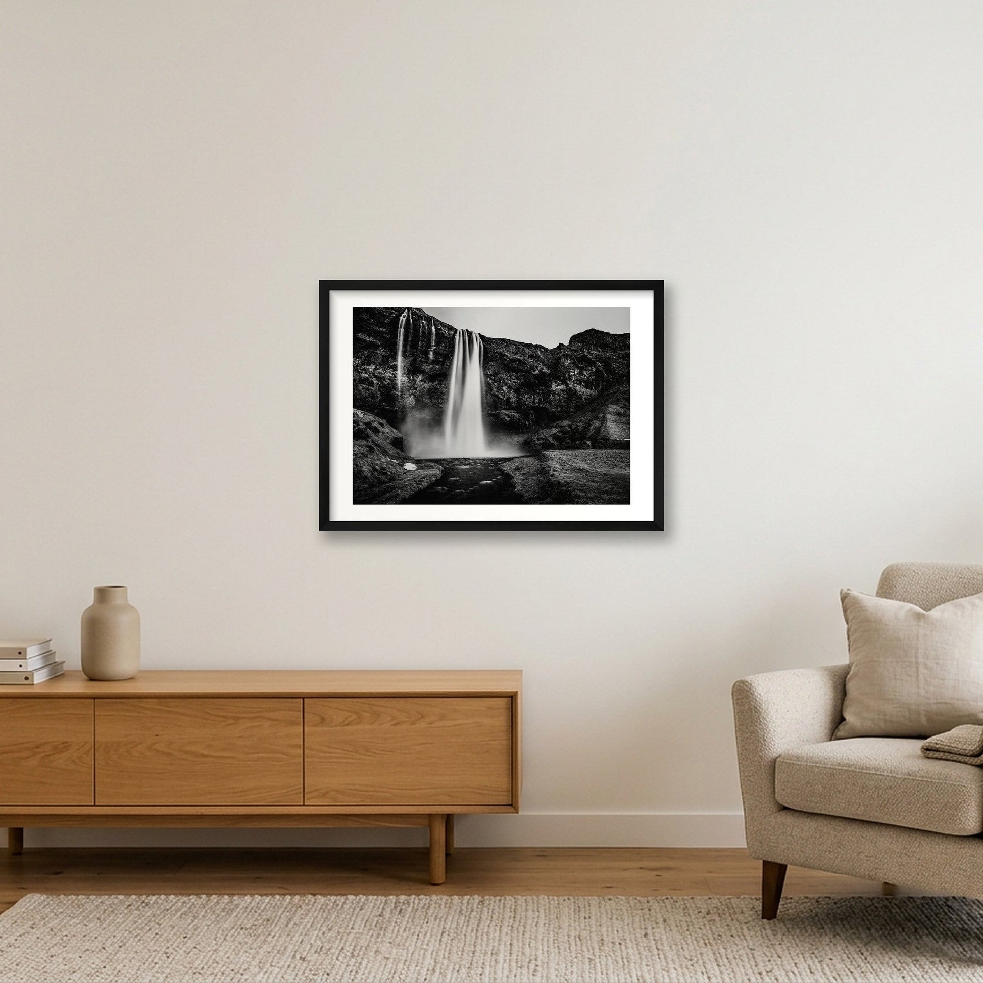 431 — 59×42cm, 23×17" Black Frame