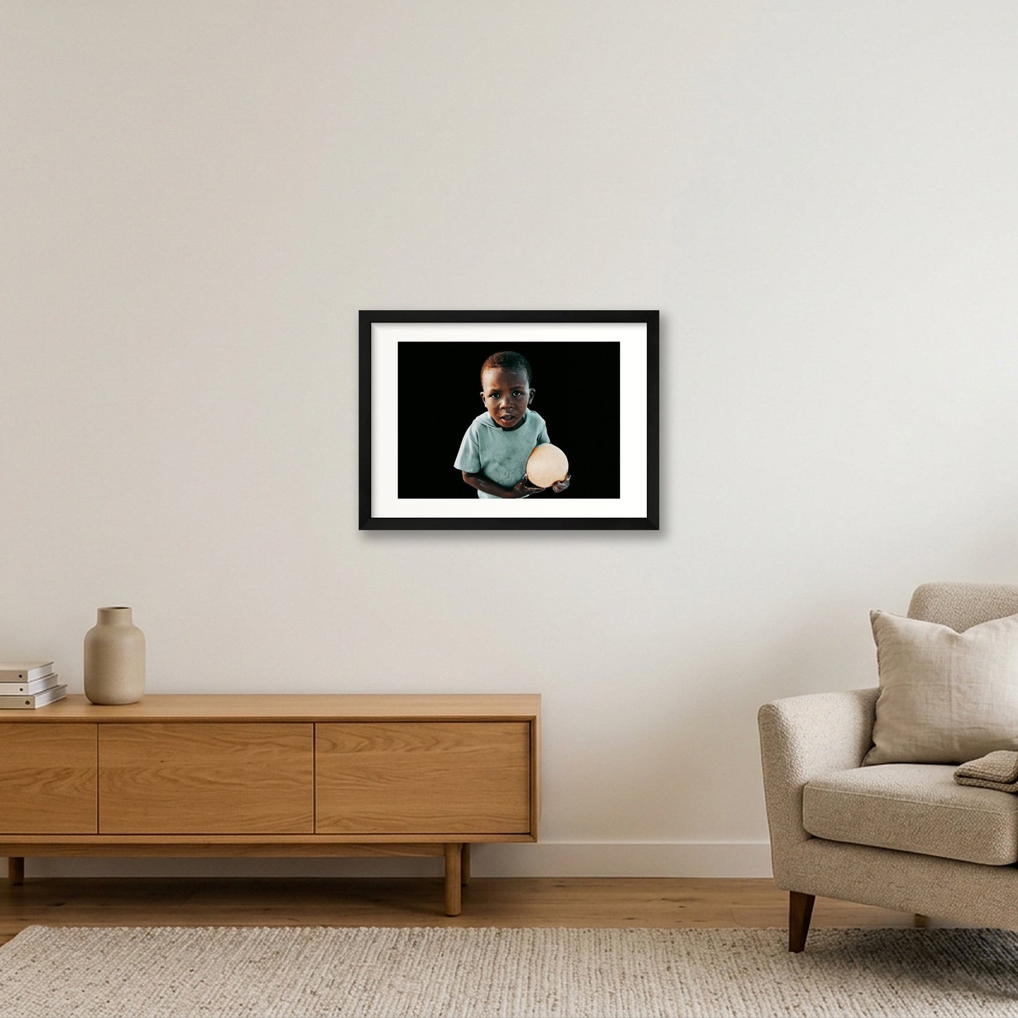 74 — A3 (42×30cm, 17×12") Black Frame