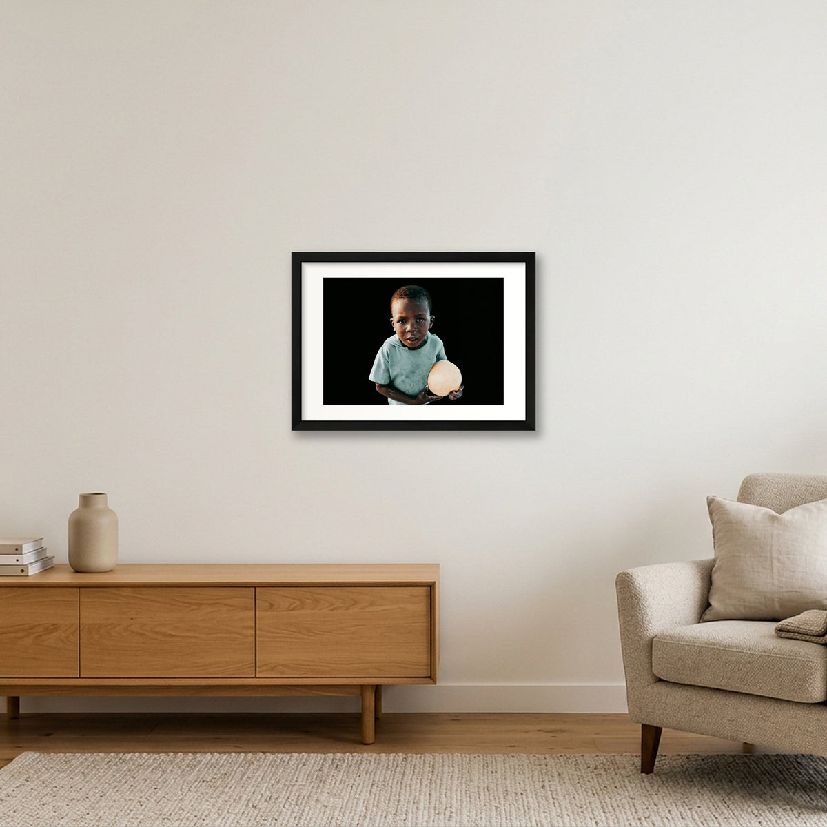 74 — A3 (42×30cm, 17×12") Black Frame