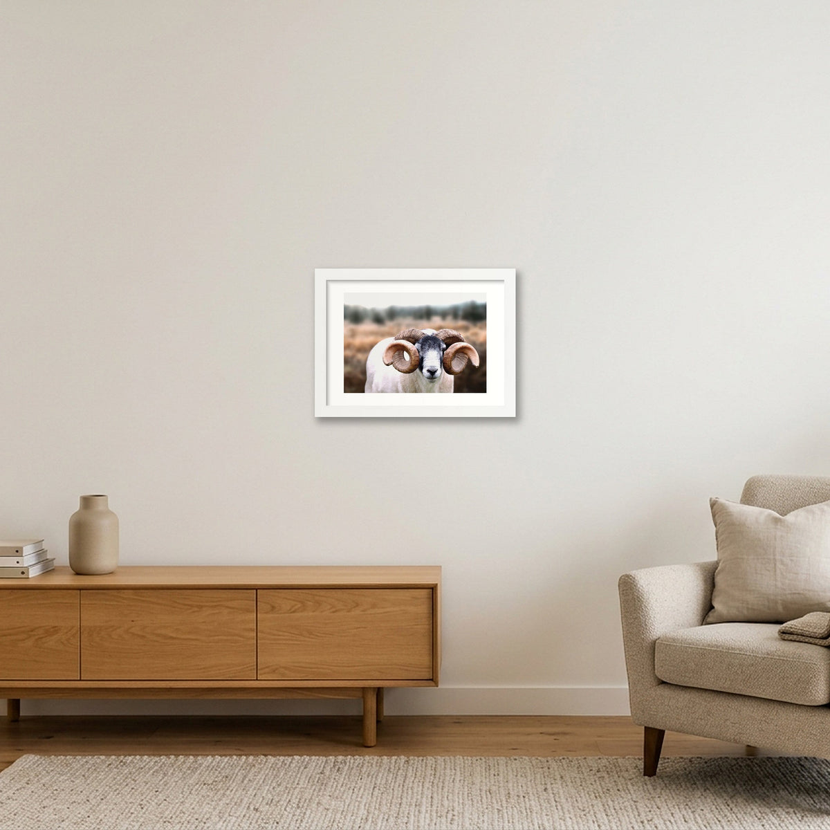 1589 — A4 (30×21cm, 12×8") White Frame