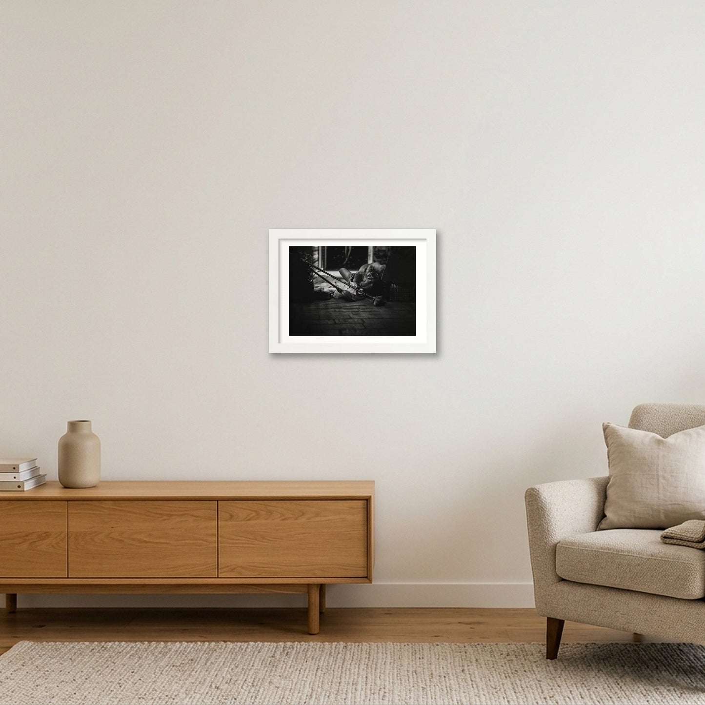 1895  — A4 (30×21cm, 12×8") White Frame