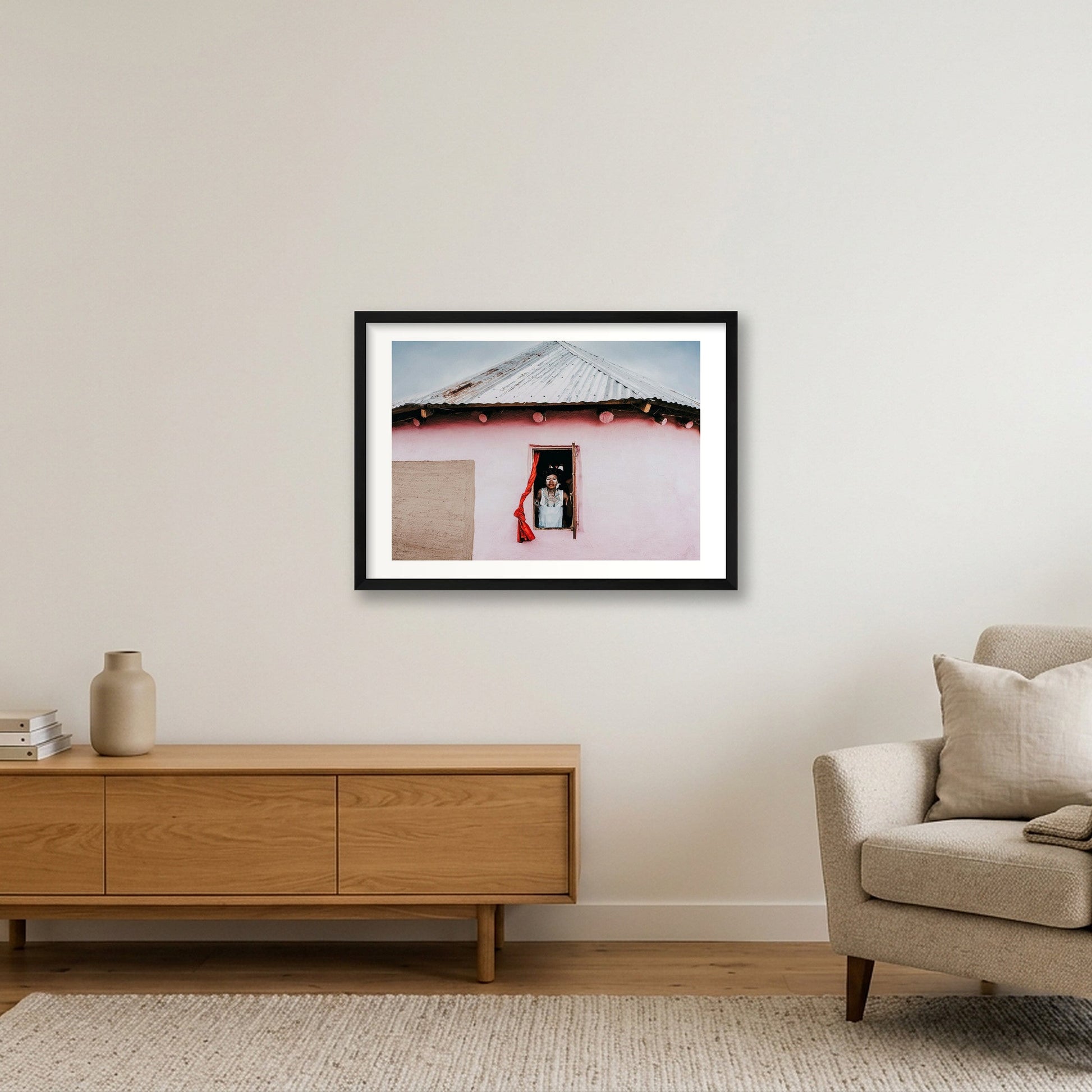 465  — 59×42cm, 23×17" Black Frame