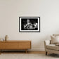 1862 — 59×42cm, 23×17" Black Frame