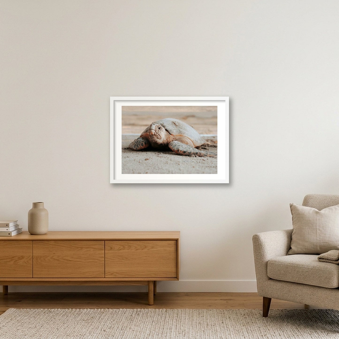467 — 59×42cm, 23×17" White Frame