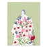 Floral Vase cotton canvas wall art