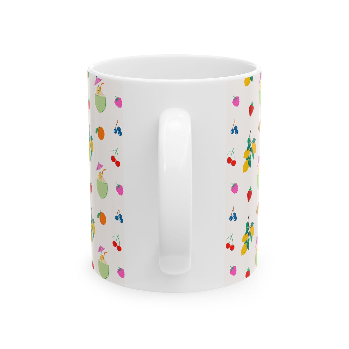 Fruit Mug Summer Gift For Her Tropical Coffee Cup Brunch Hostess Present Kitchen Lover Birthday Idea – product image 3