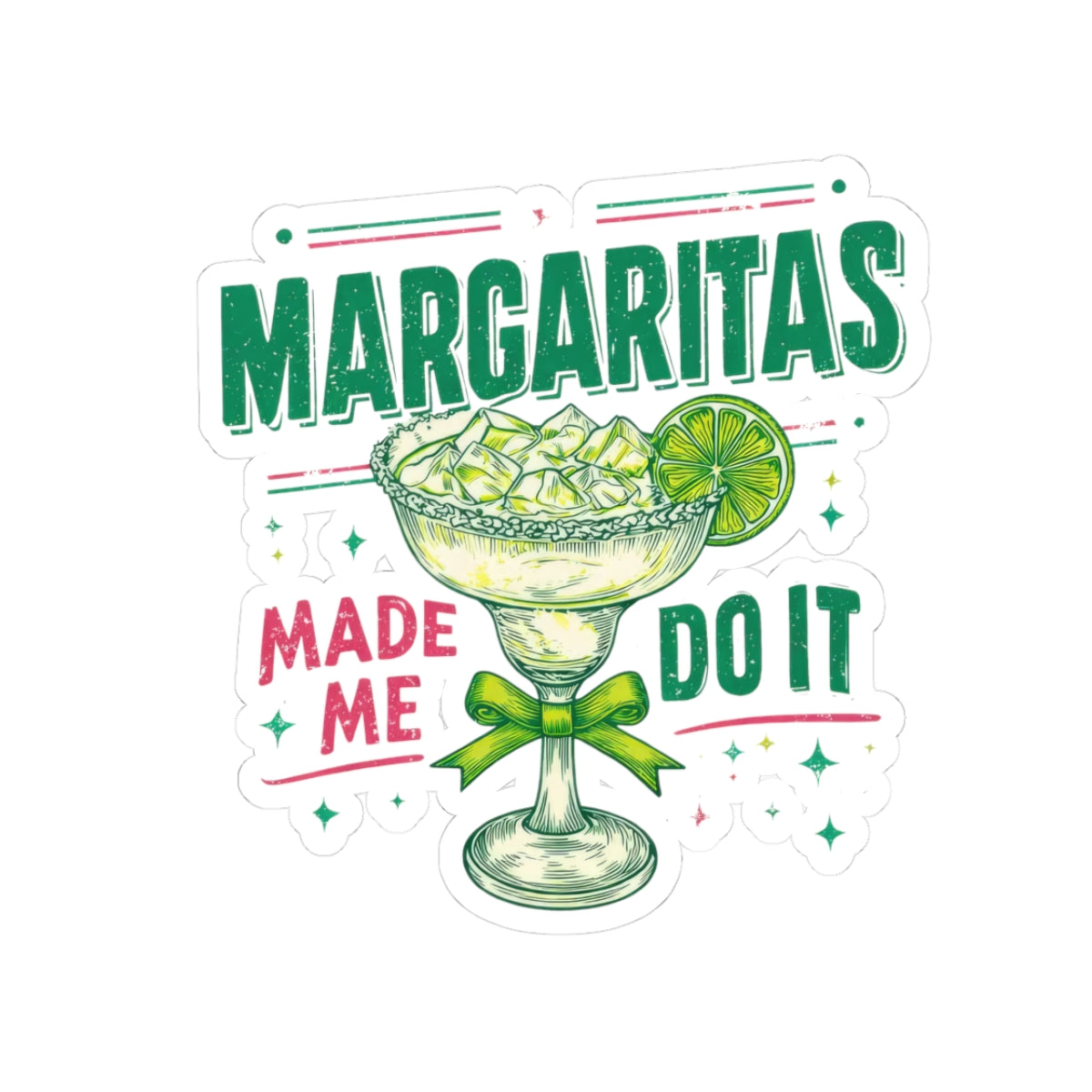 Funny Cocktail Sticker Fiesta Party Gift Cinco De Mayo Decal Happy Hour Accessory Taco Tuesday