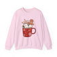 Gingerbread Cocoa Christmas Sweatshirt Gift For Wife Holiday Crewneck Present For Girlfriend Cute – product image 9