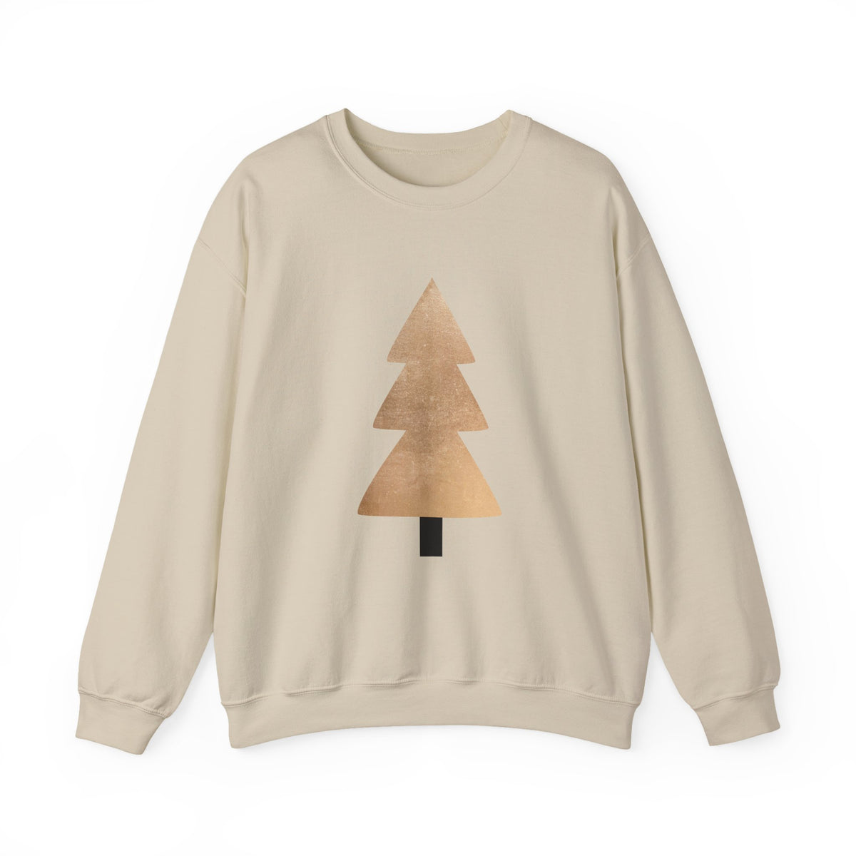 Gold Fir Christmas Sweatshirt Gift For Daughter Holiday Crewneck Present For Aunt Graphic Pullover – product image 11