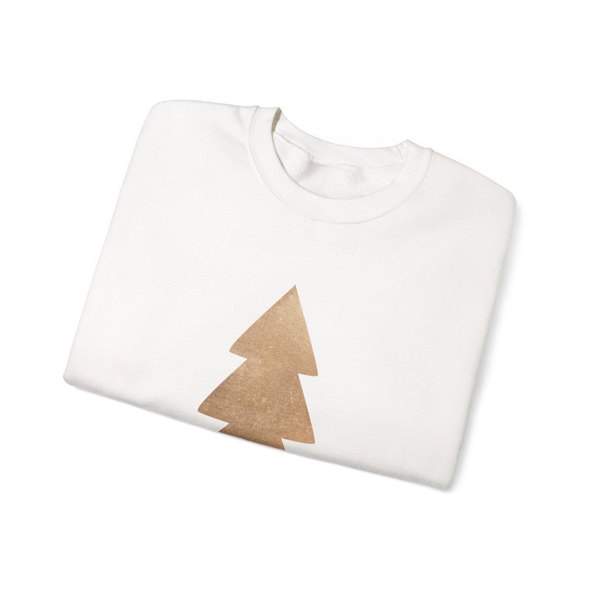 Gold Fir Christmas Sweatshirt Gift For Daughter Holiday Crewneck Present For Aunt Graphic Pullover – product image 4