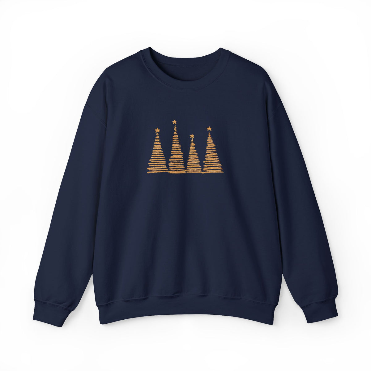Golden Tree Christmas Sweatshirt Gift For Daughter Holiday Crewneck Present For Sister Minimal – product image 11