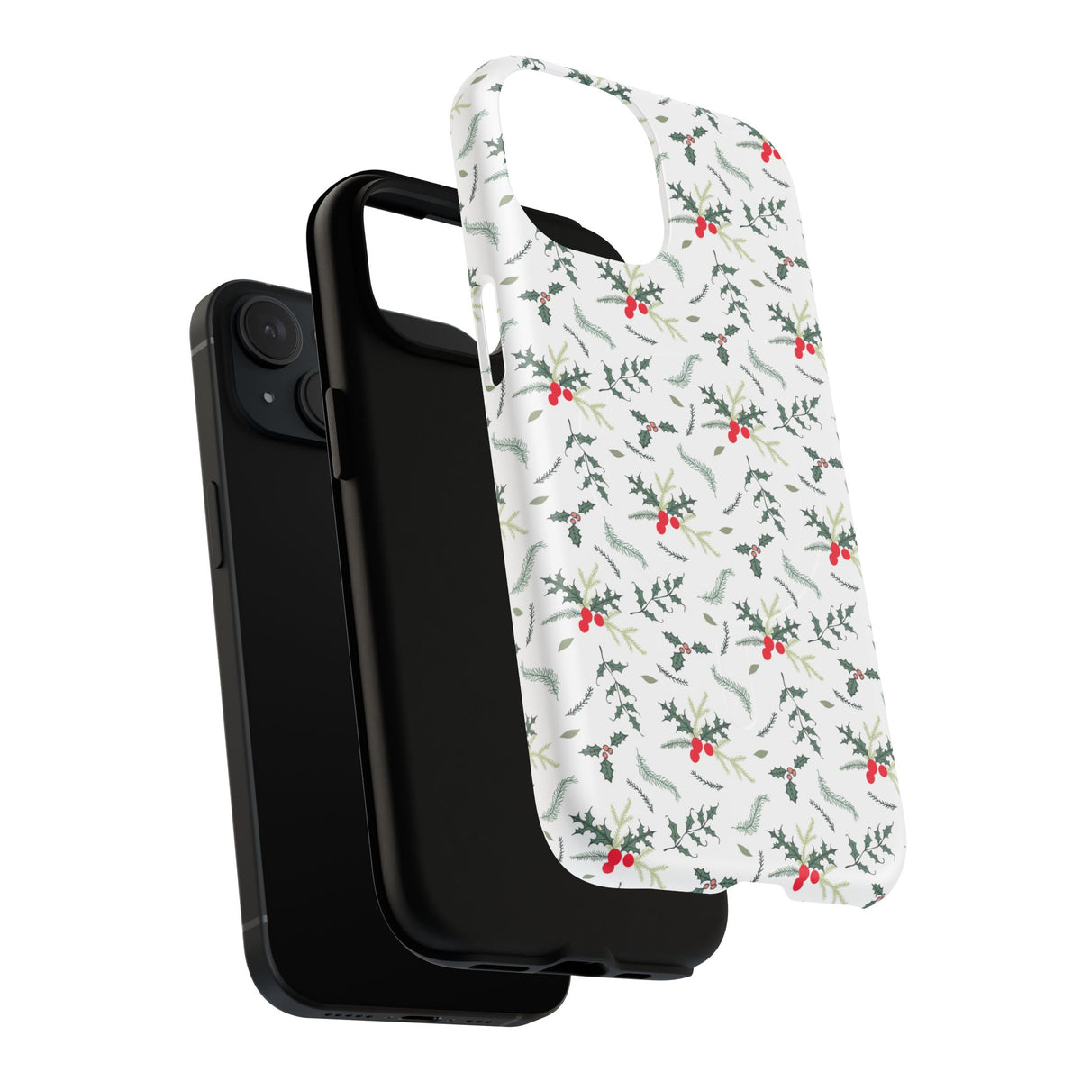 Holly Berry Christmas Phone Case Gift For Sister Magnetic iPhone Cover Winter Botanical Pattern Tough – product image 11