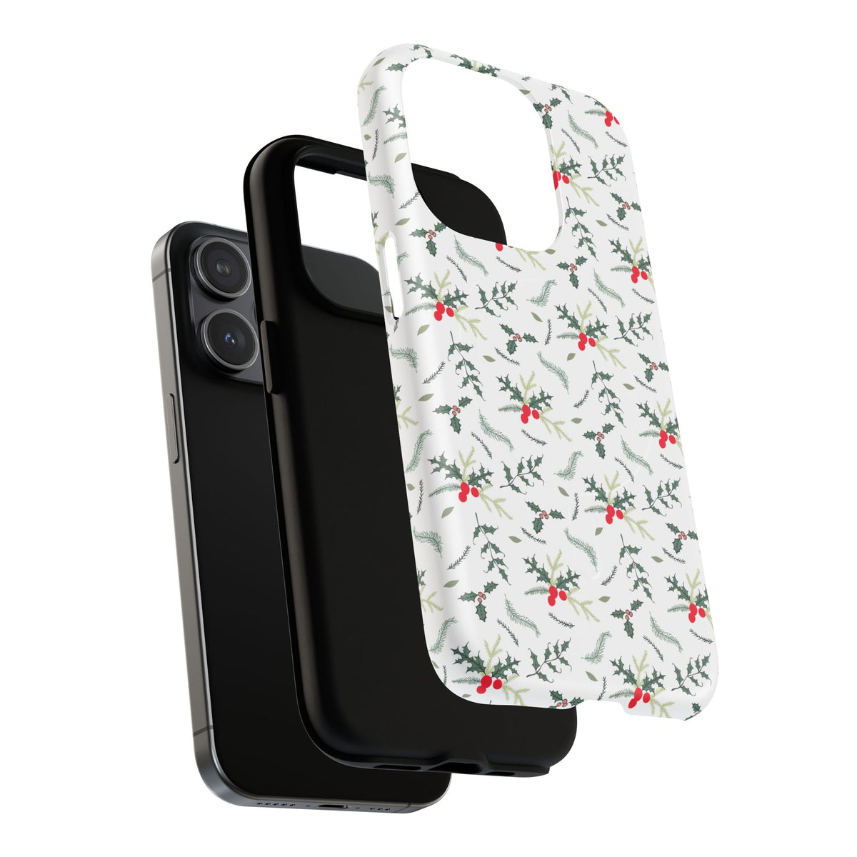 Holly Berry Christmas Phone Case Gift For Sister Magnetic iPhone Cover Winter Botanical Pattern Tough – product image 15