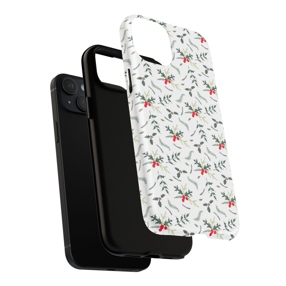 Holly Berry Christmas Phone Case Gift For Sister Magnetic iPhone Cover Winter Botanical Pattern Tough – product image 19