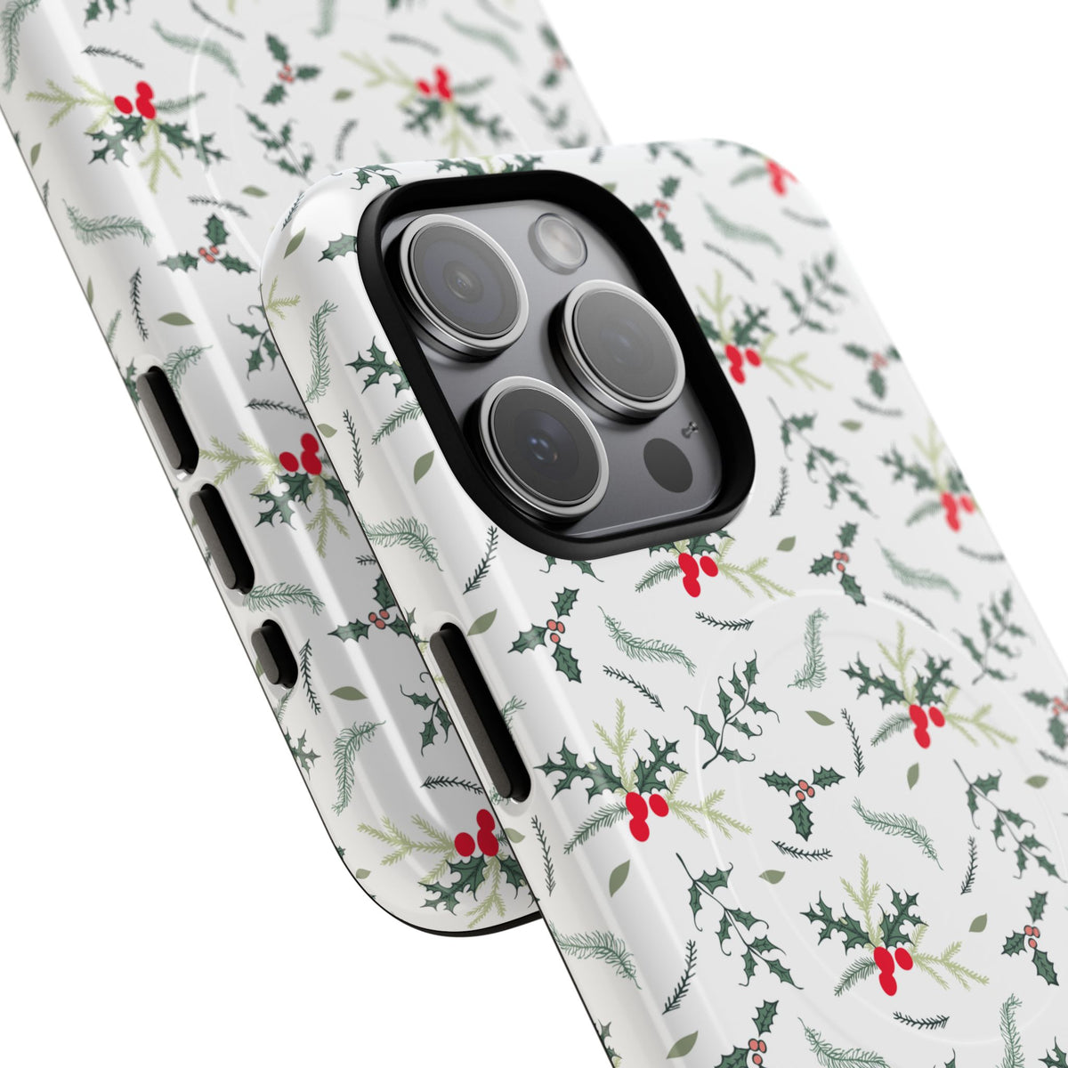 Holly Berry Christmas Phone Case Gift For Sister Magnetic iPhone Cover Winter Botanical Pattern Tough – product image 20