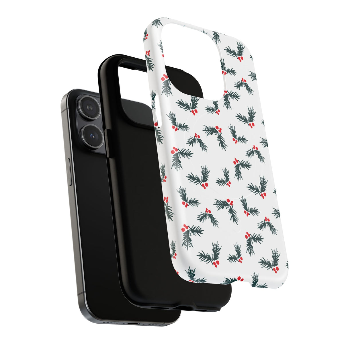 Holly Christmas Phone Case Gift For Sister Magnetic iPhone Cover Holiday Evergreen Pattern Tough – product image 15
