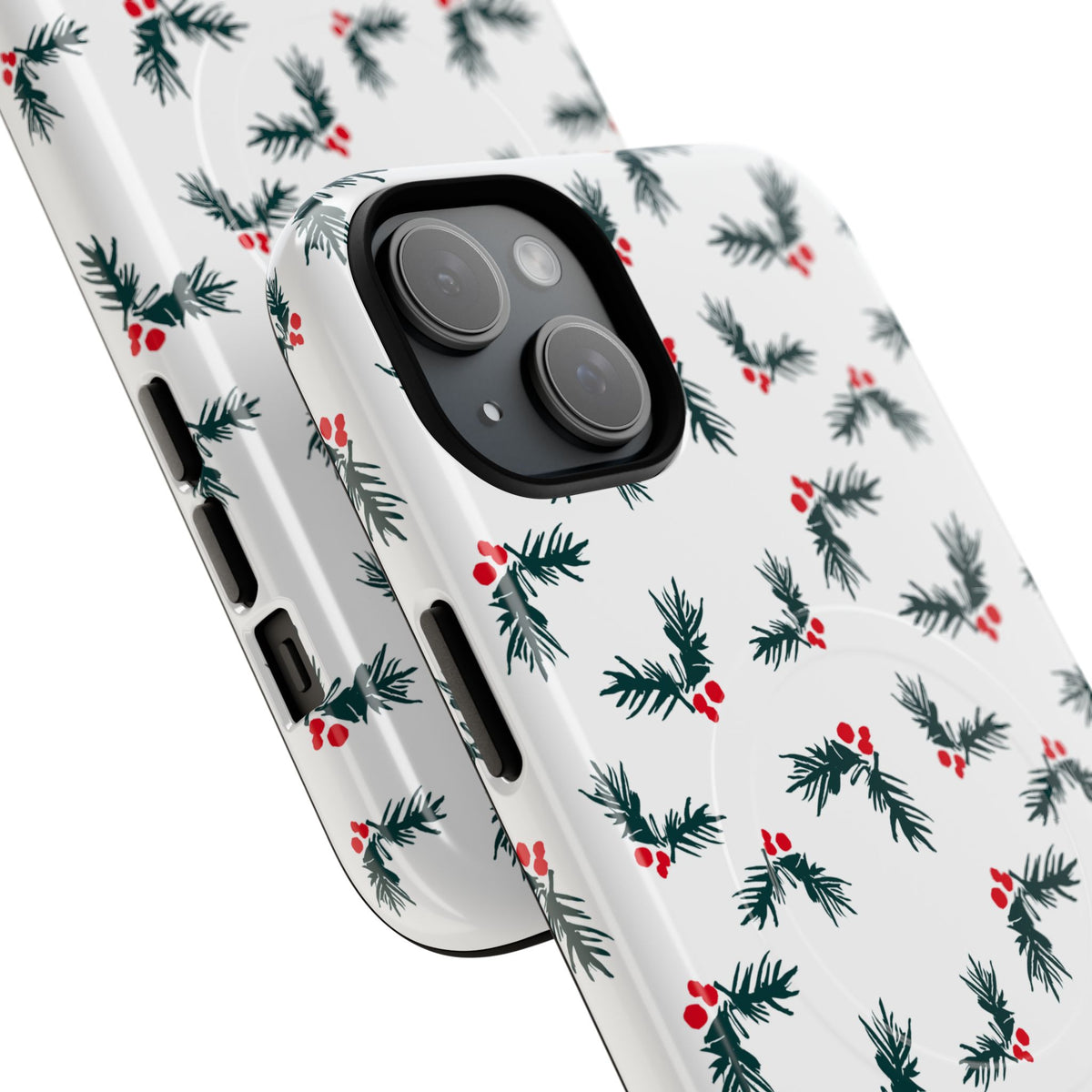 Holly Christmas Phone Case Gift For Sister Magnetic iPhone Cover Holiday Evergreen Pattern Tough – product image 16
