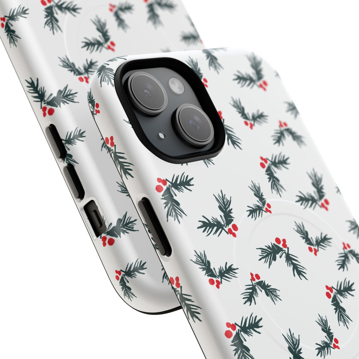 Holly Christmas Phone Case Gift For Sister Magnetic iPhone Cover Holiday Evergreen Pattern Tough – product image 18