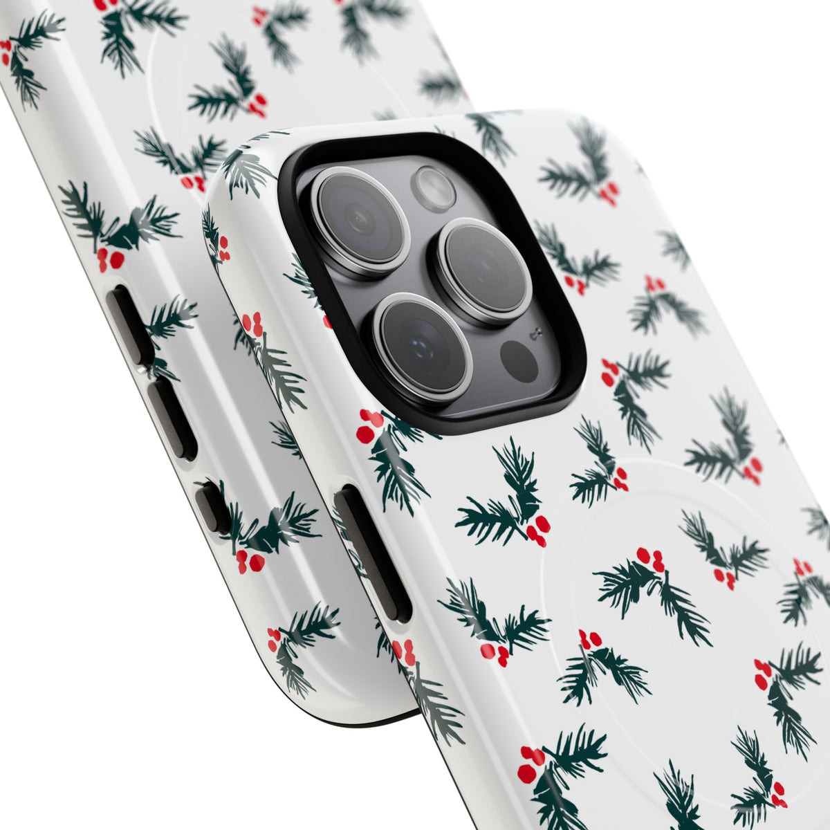 Holly Christmas Phone Case Gift For Sister Magnetic iPhone Cover Holiday Evergreen Pattern Tough – product image 20