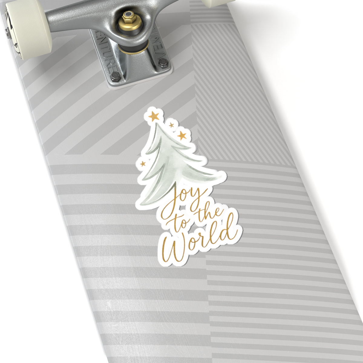 Joy To The World Christmas Sticker Gift For Teacher Holiday Tree Decal Present For Roommate Festive – product image 8