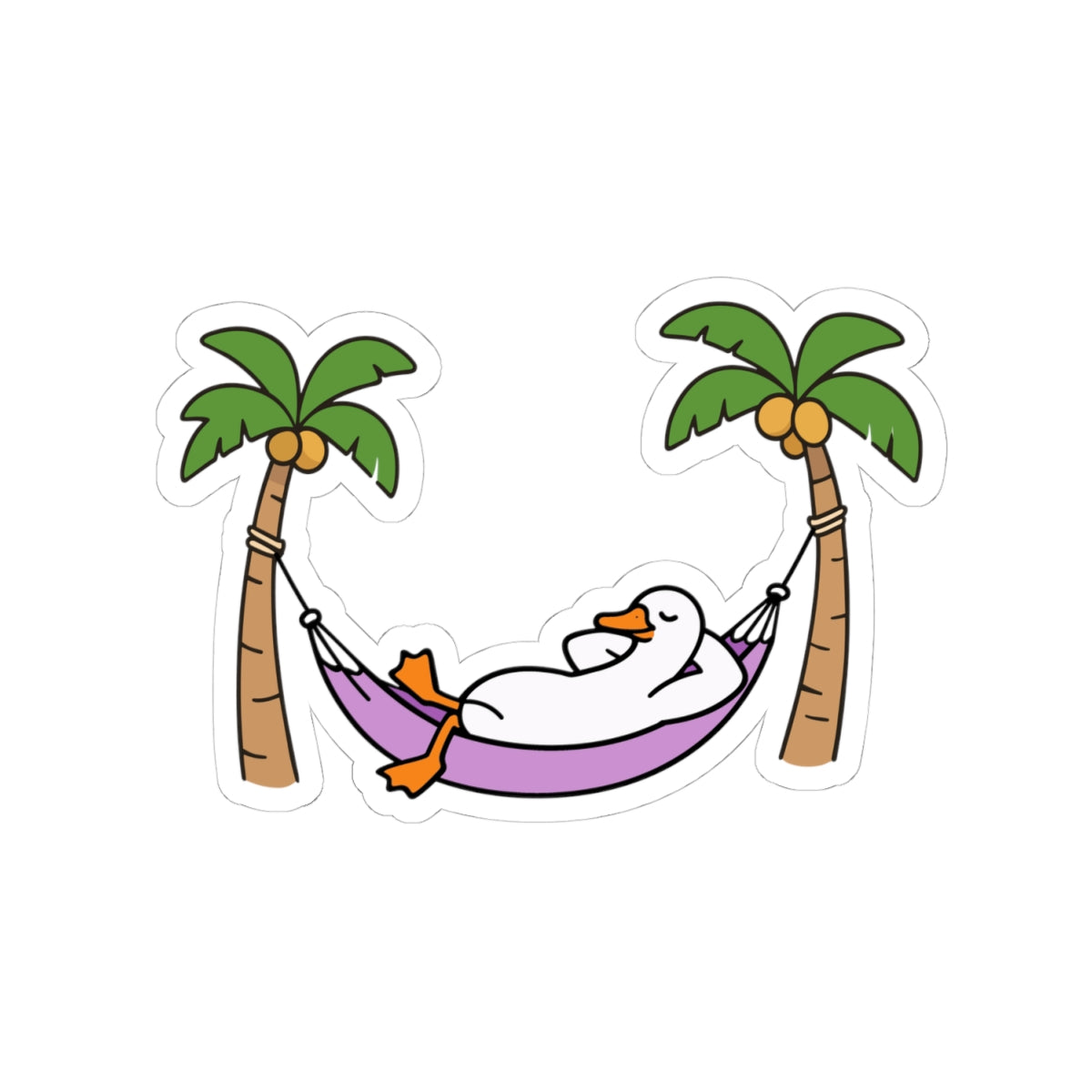 Got My Ducks In A Row Sticker Gift For Bird Lover Cute Goose Decal Present For Friend Unique Animal – product image 3