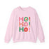 Colorful Ho Ho Ho Christmas Sweatshirt Cute Holiday Crewneck For Girlfriend Gift Fun Festive Pullover – product image 3