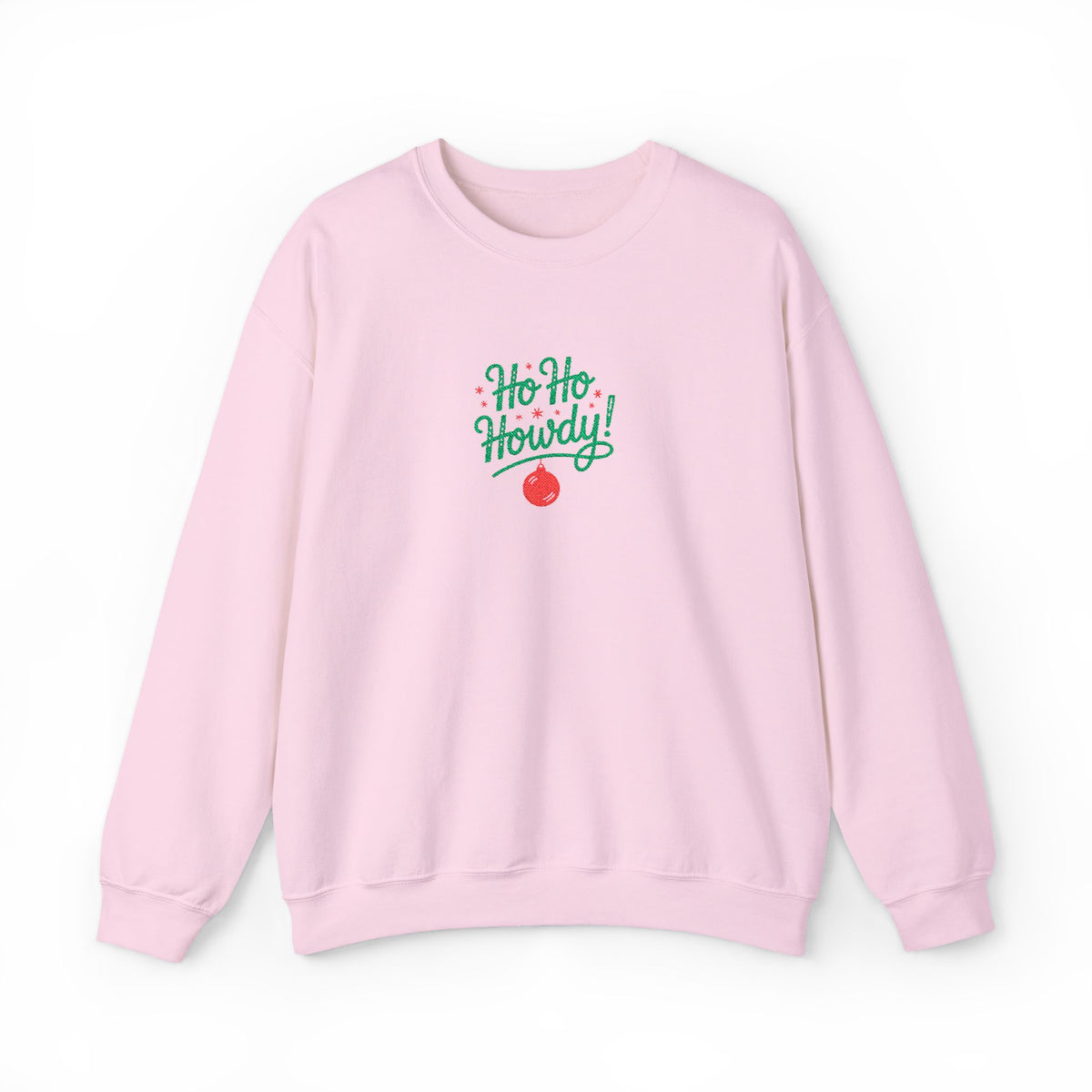 Embroidered Cowgirl Christmas Top Western Christmas Sweatshirt Cowboy Holiday Crewneck Rustic Winter – product image 8