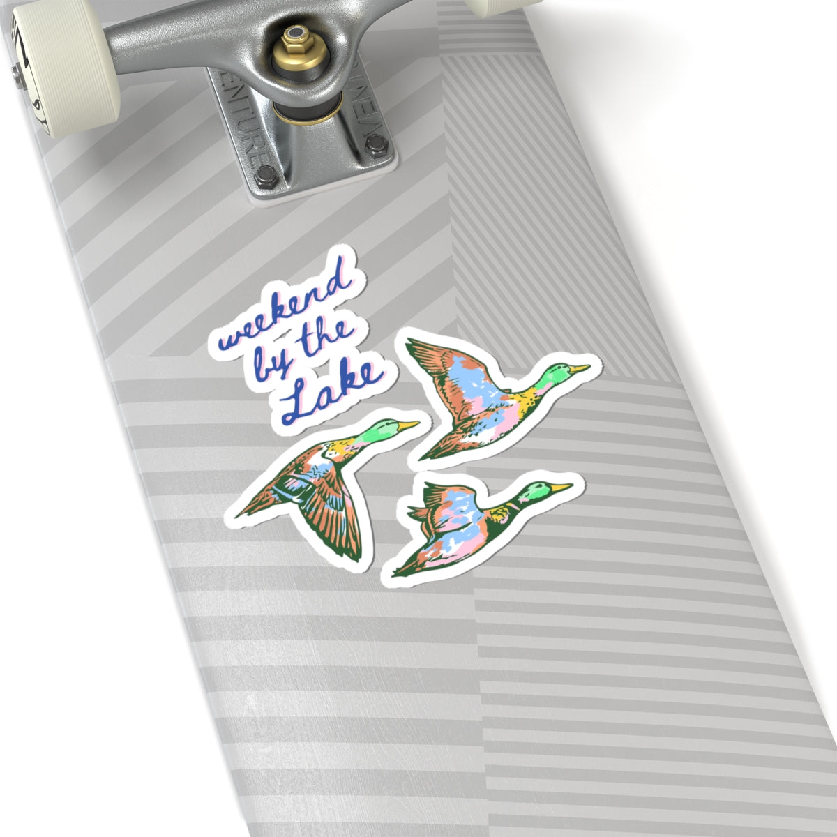 Lake House Sticker Duck Lover Gift Cottage Weekend Decal Cabin Vacation Accessory Nature Lover – product image 2