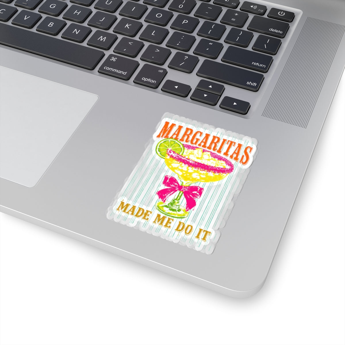 Margaritas Made Me Do It Sticker | Kiss-Cut Sticker – product image 7