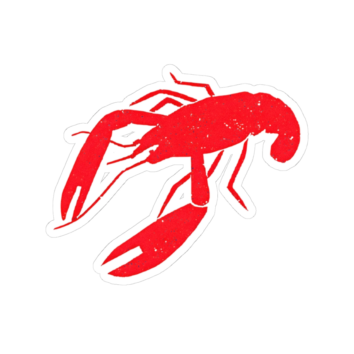 Mediterranean Lobster Sticker Portugal Sea Lover Decal Italy Vacation Gift Surfer Water Bottle Decor