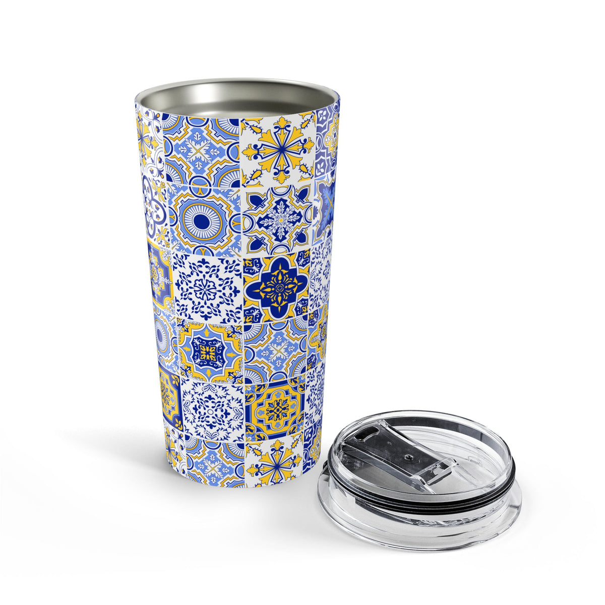 Mediterranean Summer Tumbler for Coastal Kitchen Lovers Italian Cafe Aesthetic Greek Island Decor – product image 3