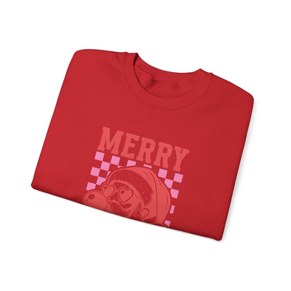 Merry Christmas Sweatshirt Gift For Wife Retro Santa Graphic Holiday Present For Sister Trendy – product image 15