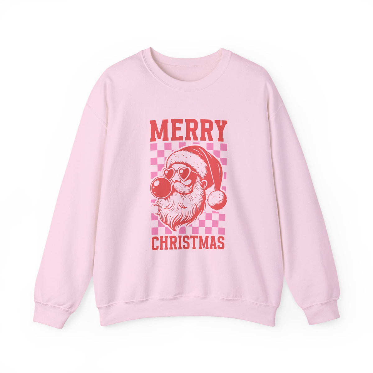Merry Christmas Sweatshirt Gift For Wife Retro Santa Graphic Holiday Present For Sister Trendy – product image 3