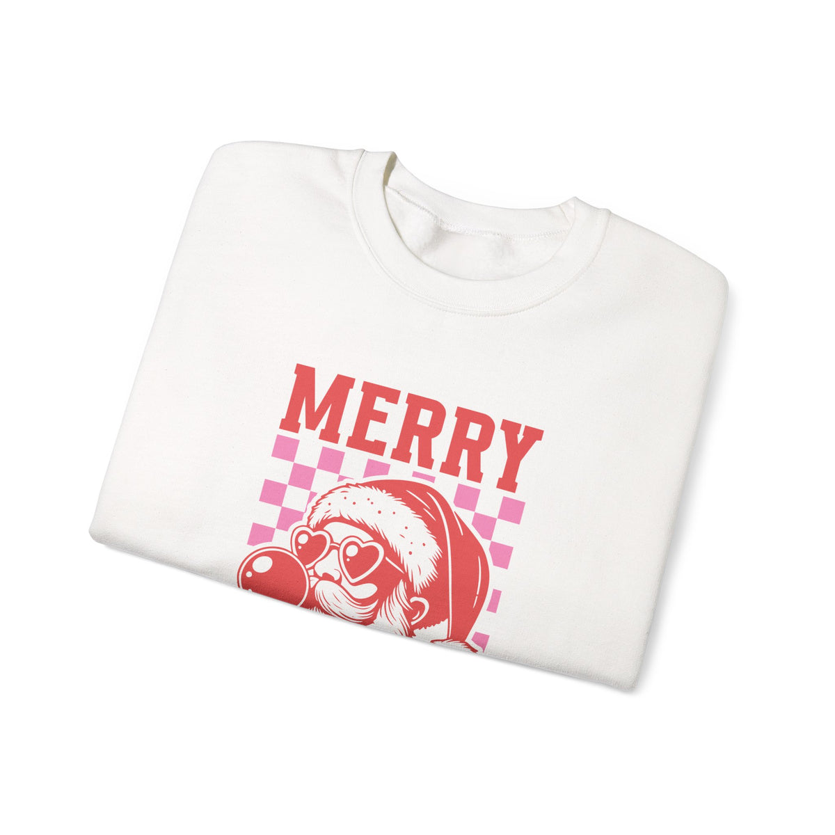 Merry Christmas Sweatshirt Gift For Wife Retro Santa Graphic Holiday Present For Sister Trendy – product image 6