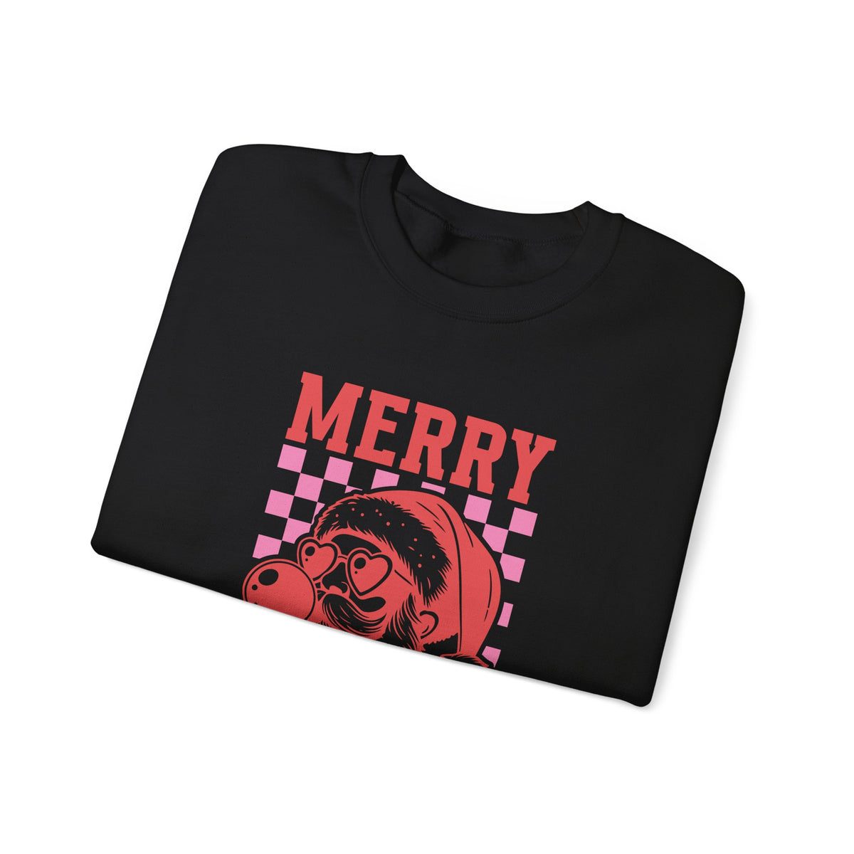Merry Christmas Sweatshirt Gift For Wife Retro Santa Graphic Holiday Present For Sister Trendy – product image 9