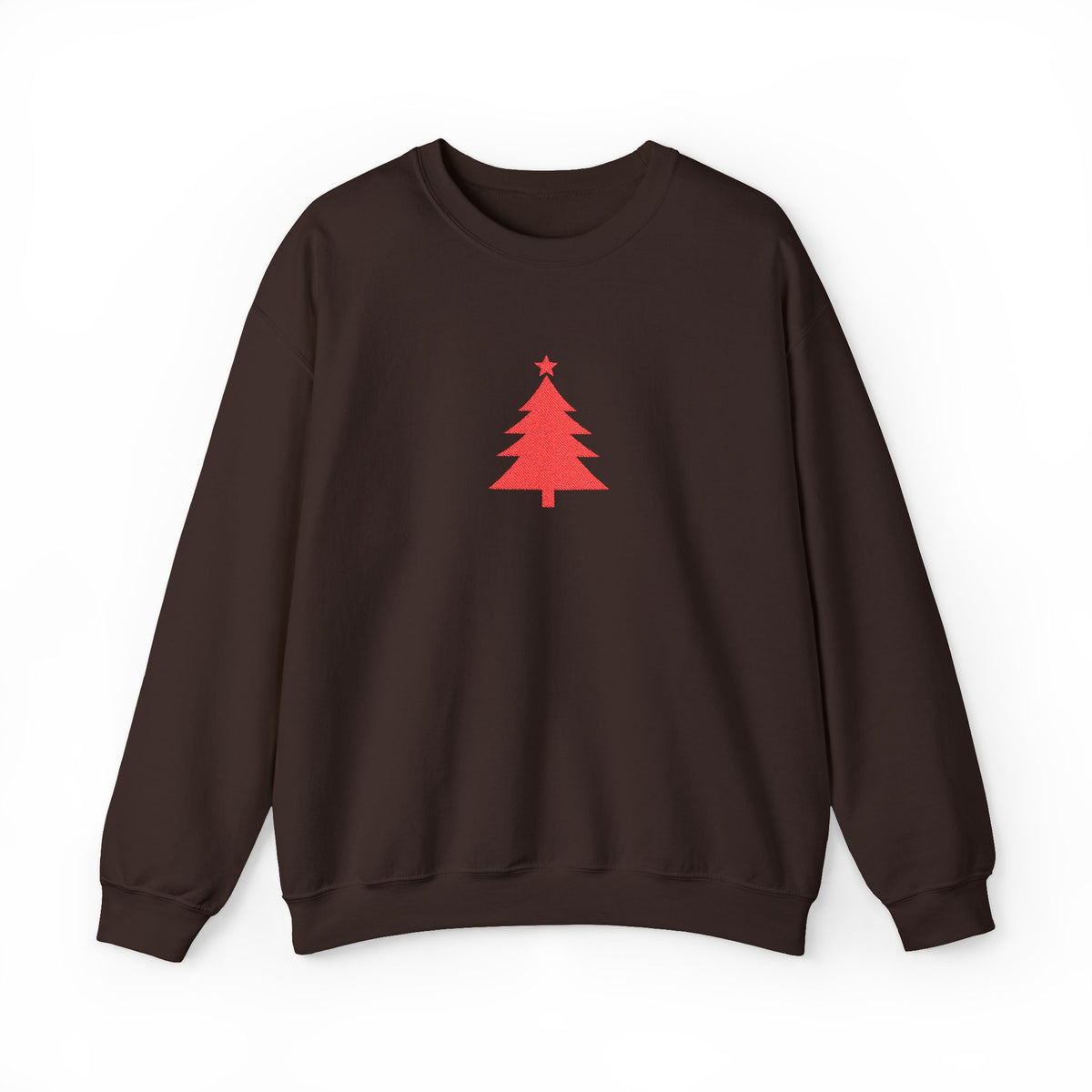 Minimal Christmas Tree Sweatshirt Embroidered Crewneck For Christmas Gift Holiday Pullover For Winter – product image 11