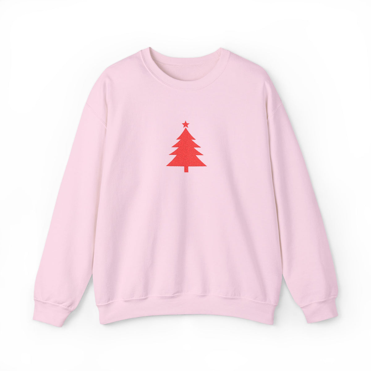 Minimal Christmas Tree Sweatshirt Embroidered Crewneck For Christmas Gift Holiday Pullover For Winter – product image 13